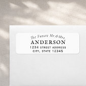 Classic Future Mr. Wedding Rücksendeadresse