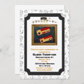 Classic Gamers Birthday Outta Sight 83 Einladung (Vorne/Hinten)