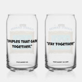 Classic Gamers Cool Play Couples Set Dosenglas (Rückseite)