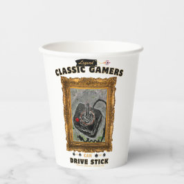 Classic Gamers Geburtstagsparty Groovy Vision Cups Pappbecher