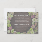 CLASSIC Garden Hellebore - Details Umschließungska Einladung (Vorderseite)