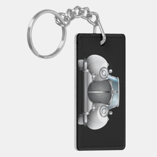 Classic Gatsby Deko Wedding Schlüsselanhänger (Vorderseite links)