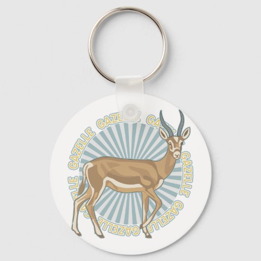 Classic Gazelle Schlüsselanhänger (Vorderseite)
