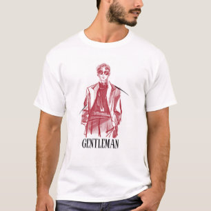 Classic Gentleman Style T - Shirt - Vintag