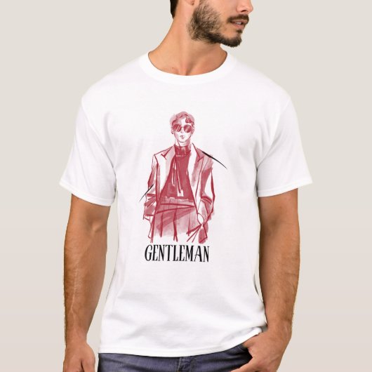 Classic Gentleman Style T - Shirt - Vintag (Vorderseite)