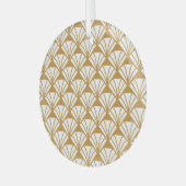 Classic Geometric: Art Deco Elegance. Ornament Aus Glas (Vorderseite links)