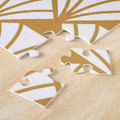Classic Geometric: Art Deco Elegance. Puzzle (Seite)