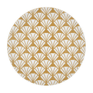 Classic Geometric: Art Deco Elegance. Schneidebrett