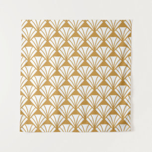 Classic Geometric: Art Deco Elegance. Wandteppich