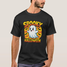 Classic Ghost Spooky Halloween T-Shirt