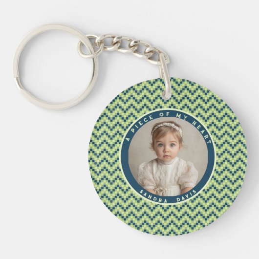 Classic Gifts For Him Stripe Pattern Schlüsselanhänger (Vorderseite)