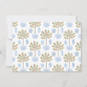 Classic Ginger Jar Stationery | vom Schreibtisch Mitteilungskarte (Rückseite)