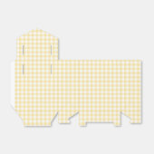Classic Gingham Canary Yellow Geschenkschachtel (Ungefaltet)