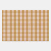 Classic Gingham Checkered Geschenkpapier Set (Vorderseite 2)