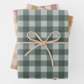 Classic Gingham Checkered Geschenkpapier Set (Beispiel)