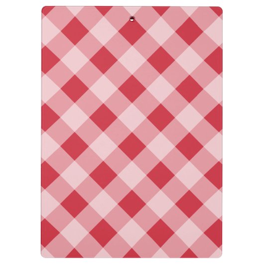 Classic Gingham Clipboard Klemmbrett (Rückseite)