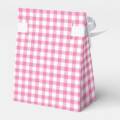Classic Gingham Fuchsia Geschenkschachtel (Rückseite)
