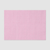 Classic Gingham Fuchsia Seidenpapier (Vorderseite)