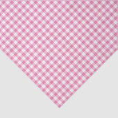 Classic Gingham Fuchsia Seidenpapier (Ausschnitt)