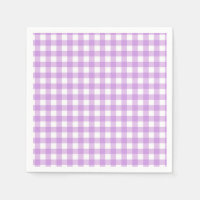 Classic Gingham Karo Kariert Pattern Lilac