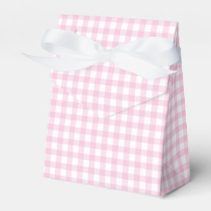 Classic Gingham Light Pink Geschenkschachtel