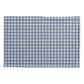Classic Gingham Navy Kissenbezug (Rückseite)