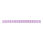 Classic Gingham Orchid Lila Satinband (Vorderseite)