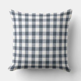 Classic Gingham Pattern Throw Kissen