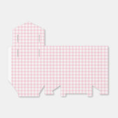 Classic Gingham Pink Geschenkschachtel (Ungefaltet)