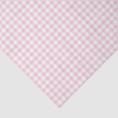 Classic Gingham Pink Seidenpapier (Ausschnitt)