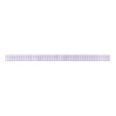 Classic Gingham Soft Lavender Satinband (Vorderseite)