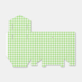 Classic Gingham Spring Green Geschenkschachtel (Ungefaltet)