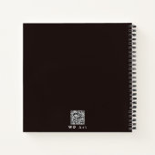 Classic Girl mit Perlenohrring, Crochet Replik Notizblock (Rückseite)