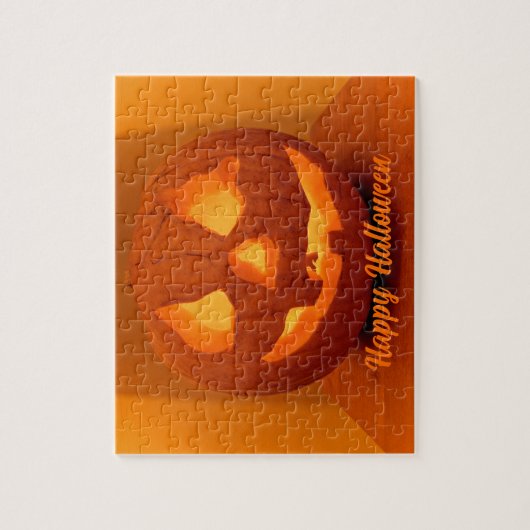 Classic Glows Carved Pumpkin Puzzle (Vertikal)
