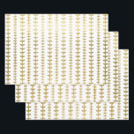 Classic Gold Botanical Leaf Muster Wedding Wrappi Geschenkpapier Set<br><div class="desc">Hochzeitsgeschenk in einem Imitat goldenes Herz-Blatt Muster macht eine phantastische Präsentation. Ideal für Neuvermählte,  Brautpartys,  Polterabende,  neue Zuhause,  Verlobung-Duschen und vieles mehr.</div>