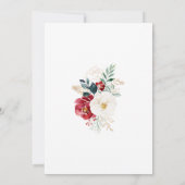 Classic Gold Floral machen wir wieder einmal eine  Einladung (Rückseite)