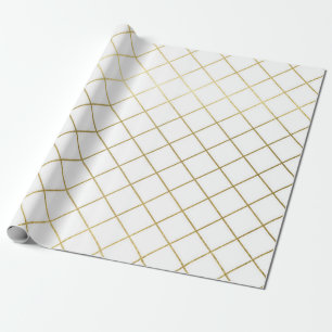 Classic Gold Geometric Abstrakt Pattern Wedding Wr Geschenkpapier