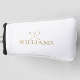 Classic Gold Personalisiert Name Golf Clubs Golf Headcover