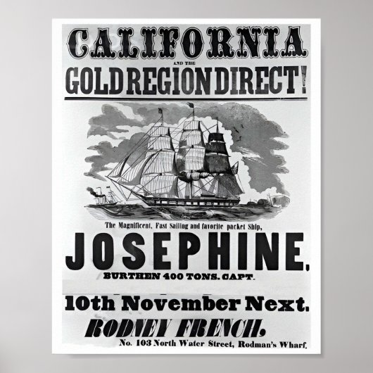 Classic Gold Rush Poster (Vorne)