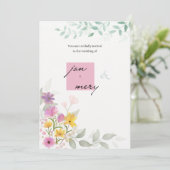 Classic Gold Script Wedding Invitation  trendup Einladung (Stehend Vorderseite)