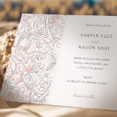 Classic Golden Lily Ristorante La Lanchetta Einladung