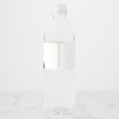 Classic Golf Birthday Party Wasserflasche Etikett (Rückseite)