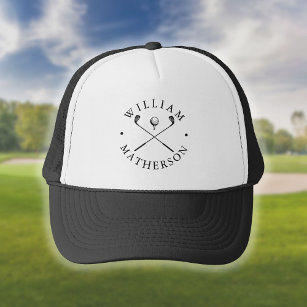 Classic Golf Clubs Individuelle Name Golfer Truckerkappe