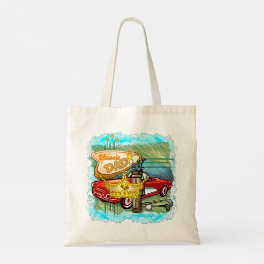 Classic Golf Vater Tragetasche (Rückseite)