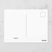 Classic Gondola Mooring in Venice Postkarte (Rückseite)