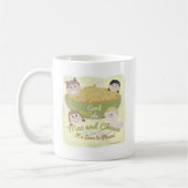 Classic Good Ole Mac Cartoon Slogan Kaffeetasse (Links)