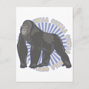 Classic Gorilla Postkarte