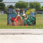 Classic Gothic Gemini Whimsical Butterfly Weibchen Banner (Insitu)