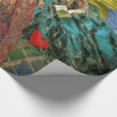 Classic Gothic Gemini Whimsical Butterfly Weibchen Geschenkpapier (Ecke)