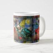 Classic Gothic Gemini Whimsical Butterfly Weibchen Jumbo-Tasse (Vorderseite Rechts)